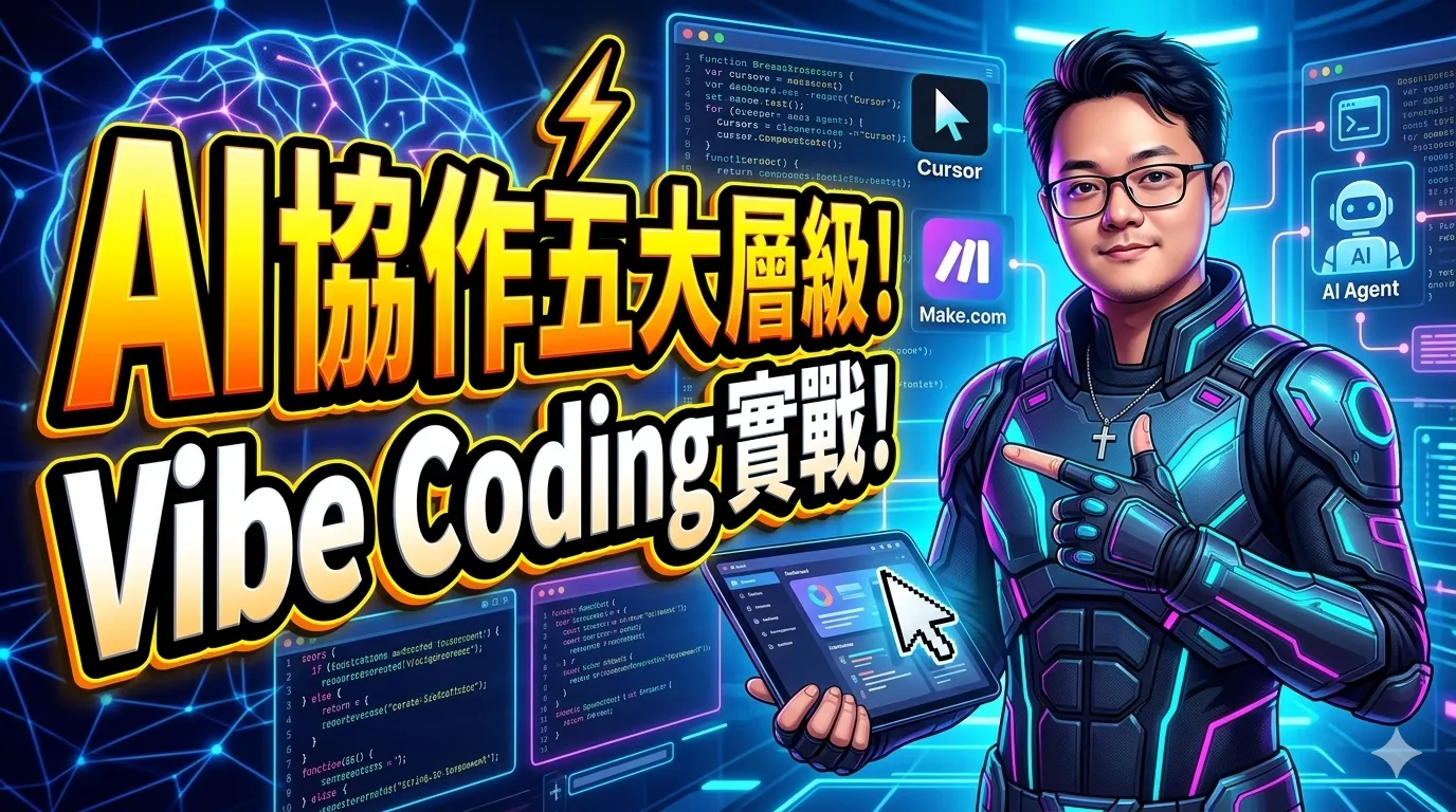 AI 協作入門:三步驟玩懂 Vibe Coding 自動化